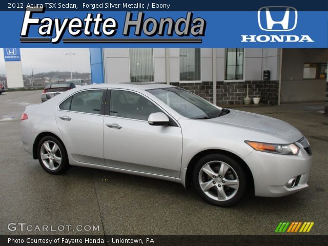 2012 Acura TSX Sedan in Forged Silver Metallic