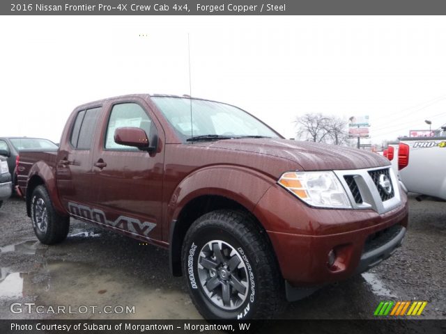 2016 Nissan Frontier Pro-4X Crew Cab 4x4 in Forged Copper
