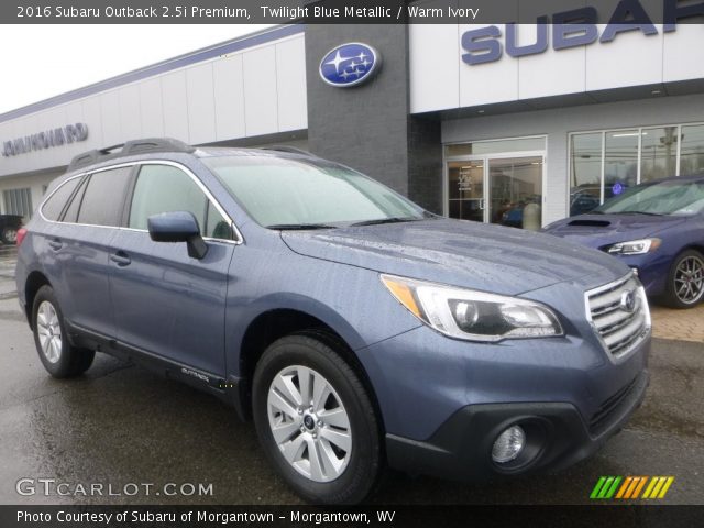 2016 Subaru Outback 2.5i Premium in Twilight Blue Metallic