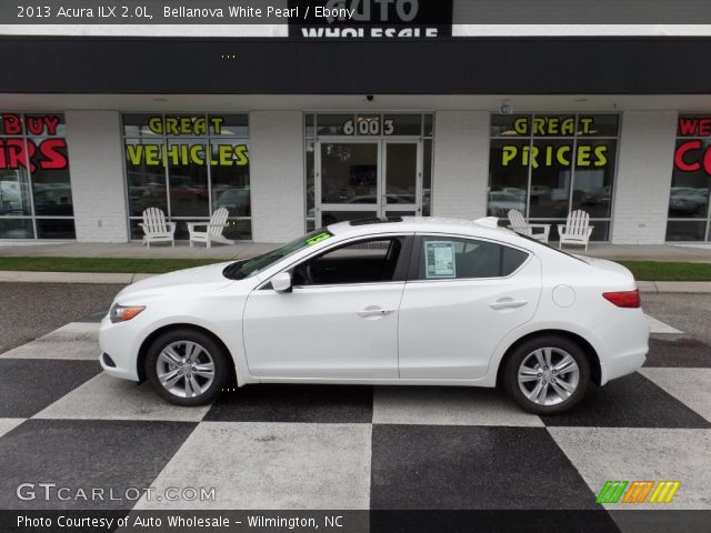2013 Acura ILX 2.0L in Bellanova White Pearl
