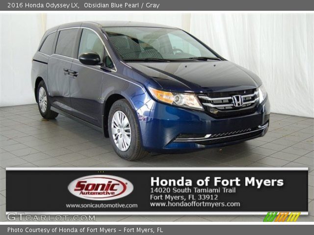 2016 Honda Odyssey LX in Obsidian Blue Pearl