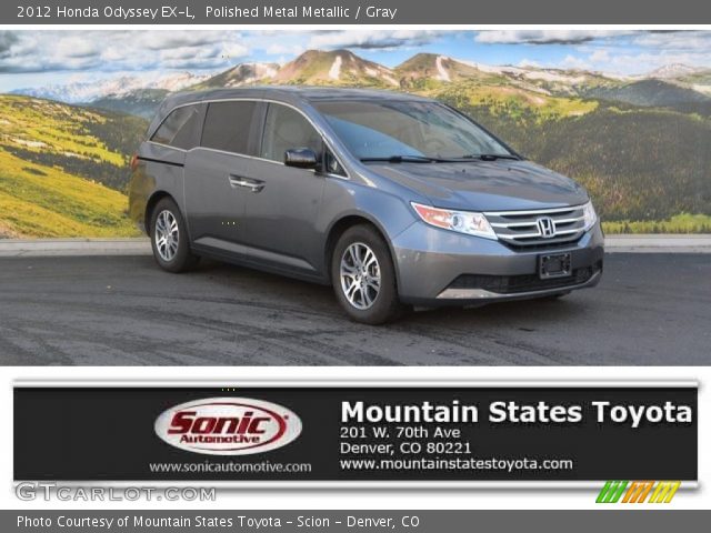 2012 Honda Odyssey EX-L in Polished Metal Metallic
