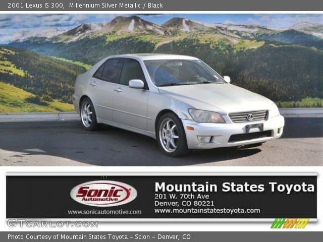 2001 Lexus IS 300 in Millennium Silver Metallic