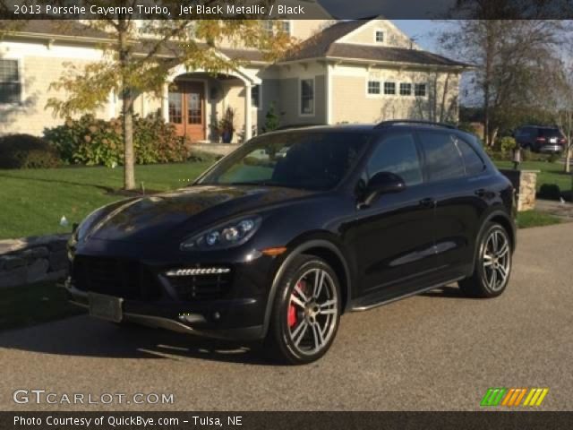 2013 Porsche Cayenne Turbo in Jet Black Metallic