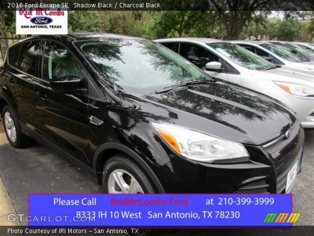 2016 Ford Escape SE in Shadow Black