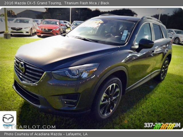 2016 Mazda CX-5 Grand Touring in Titanium Flash Mica