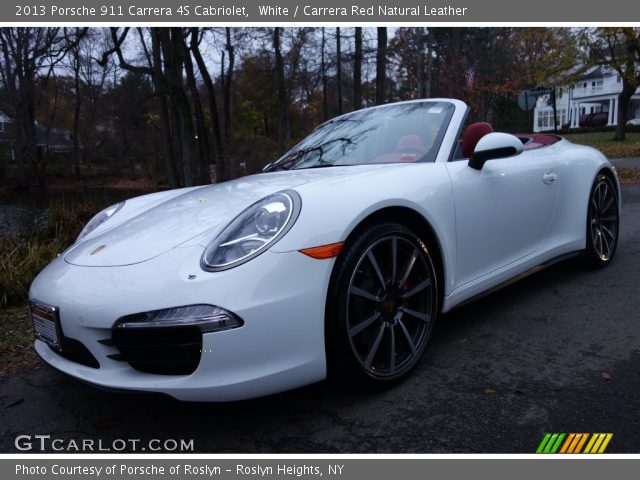 2013 Porsche 911 Carrera 4S Cabriolet in White