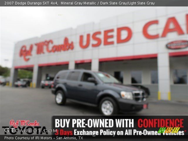 2007 Dodge Durango SXT 4x4 in Mineral Gray Metallic