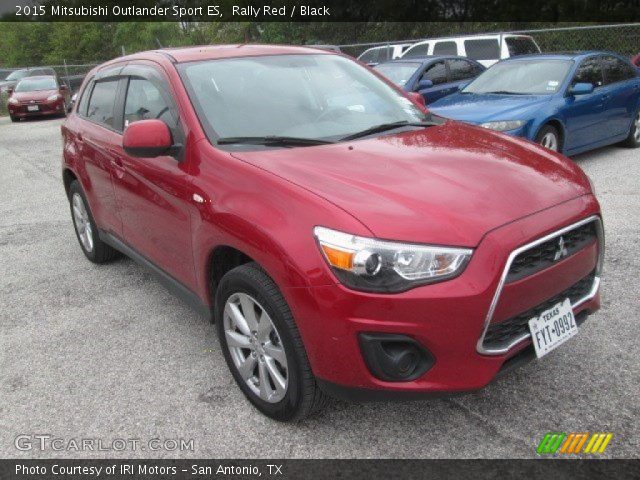2015 Mitsubishi Outlander Sport ES in Rally Red