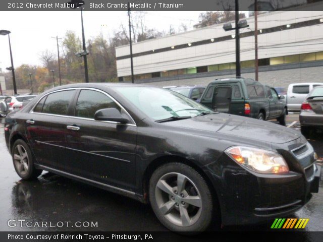 2012 Chevrolet Malibu LT in Black Granite Metallic