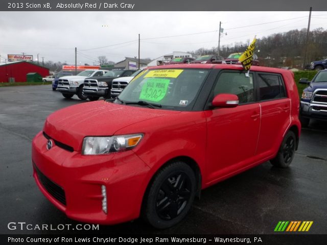 2013 Scion xB  in Absolutly Red