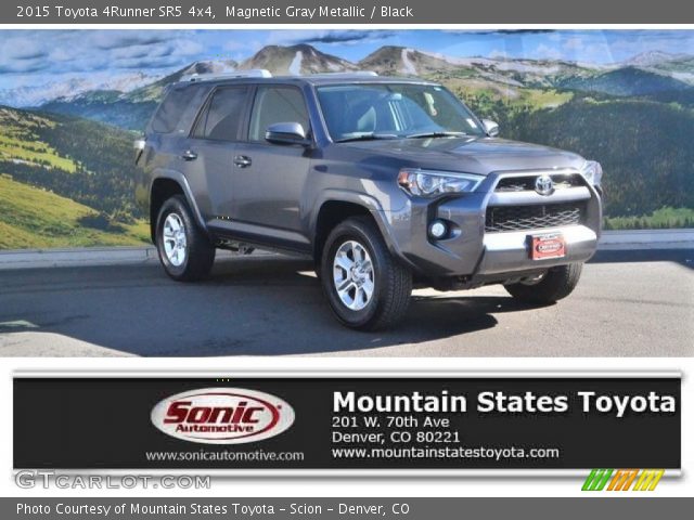 2015 Toyota 4Runner SR5 4x4 in Magnetic Gray Metallic