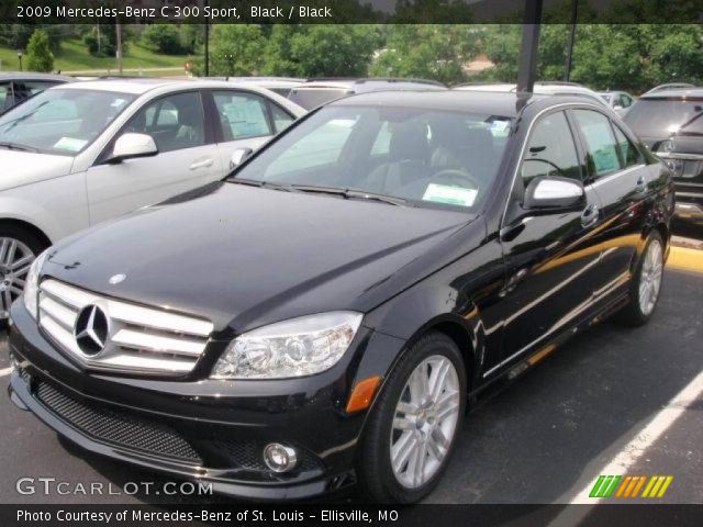 2009 Mercedes-Benz C 300 Sport in Black