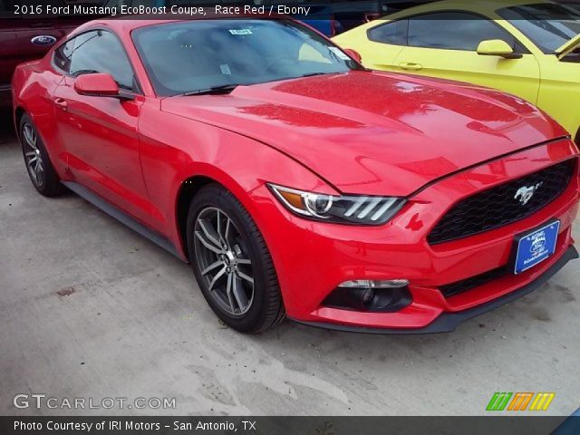 2016 Ford Mustang EcoBoost Coupe in Race Red