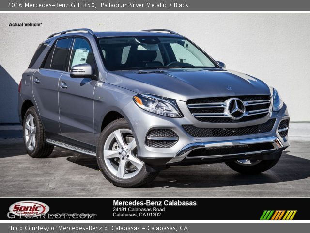 2016 Mercedes-Benz GLE 350 in Palladium Silver Metallic