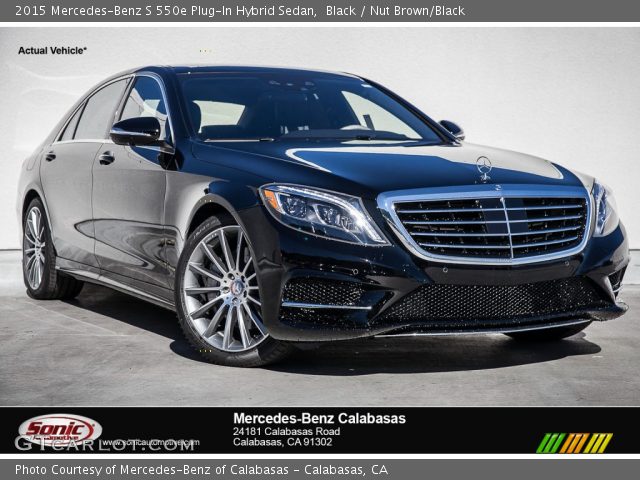 2015 Mercedes-Benz S 550e Plug-In Hybrid Sedan in Black