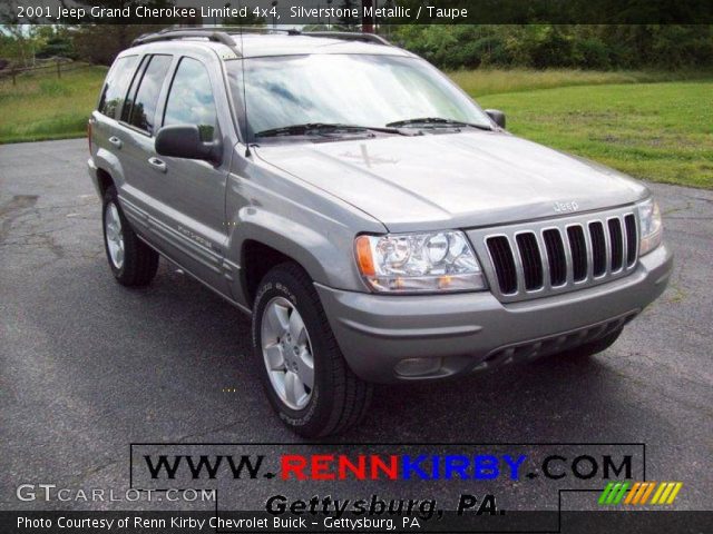 2001 Jeep Grand Cherokee Limited 4x4 in Silverstone Metallic