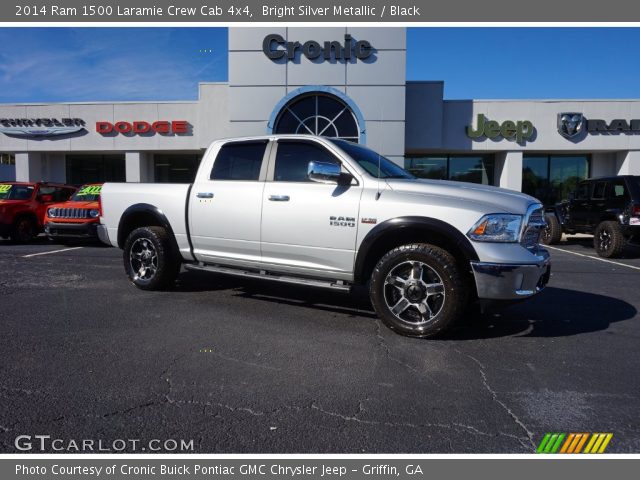 2014 Ram 1500 Laramie Crew Cab 4x4 in Bright Silver Metallic