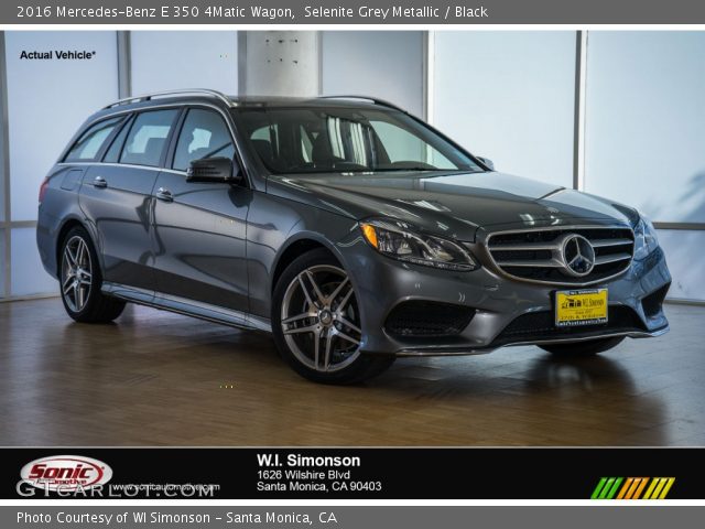 2016 Mercedes-Benz E 350 4Matic Wagon in Selenite Grey Metallic