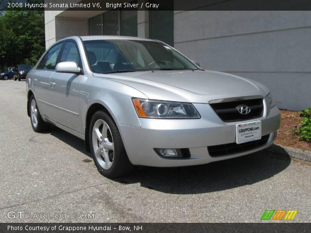 2008 Hyundai Sonata Limited V6 in Bright Silver