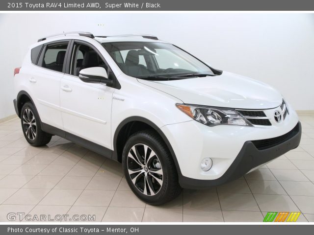 2015 Toyota RAV4 Limited AWD in Super White