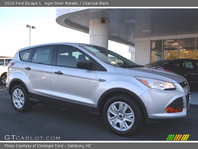 2016 Ford Escape S in Ingot Silver Metallic