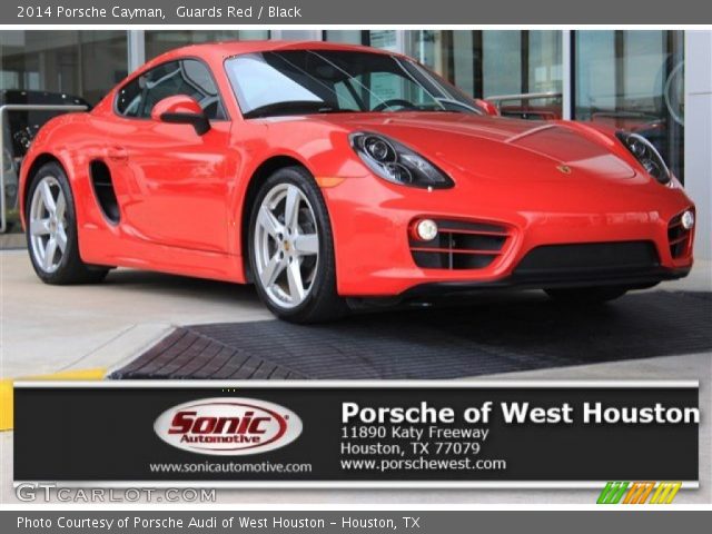 2014 Porsche Cayman  in Guards Red