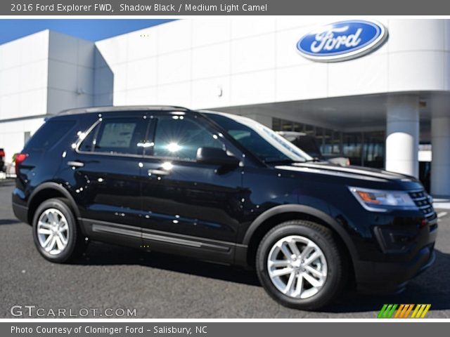 2016 Ford Explorer FWD in Shadow Black