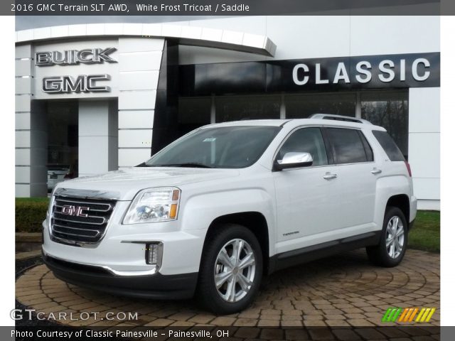 2016 GMC Terrain SLT AWD in White Frost Tricoat