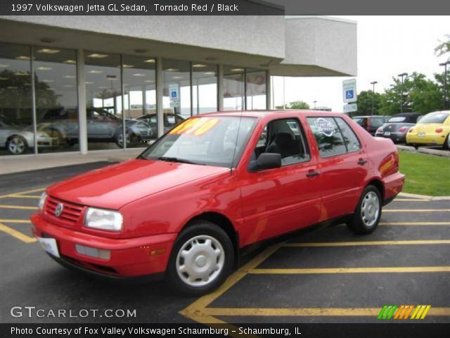 1997 Volkswagen Jetta GL Sedan in Tornado Red