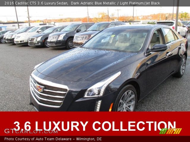 2016 Cadillac CTS 3.6 Luxury Sedan in Dark Adriatic Blue Metallic