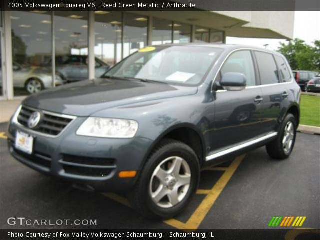 2005 Volkswagen Touareg V6 in Reed Green Metallic