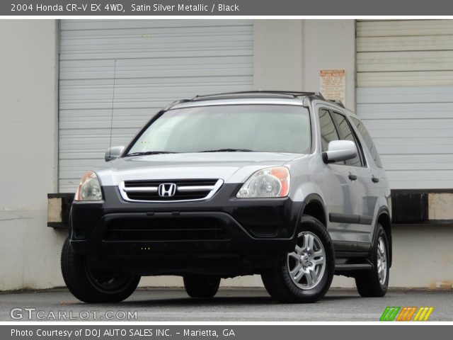 2004 Honda CR-V EX 4WD in Satin Silver Metallic