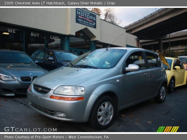 2005 Chevrolet Aveo LT Hatchback in Galaxy Silver Metallic