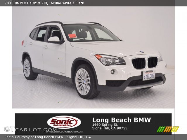 2013 BMW X1 sDrive 28i in Alpine White