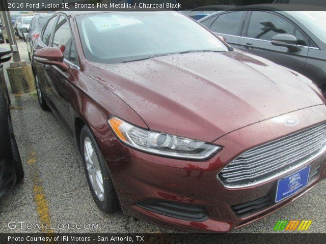 2016 Ford Fusion SE in Bronze Fire Metallic