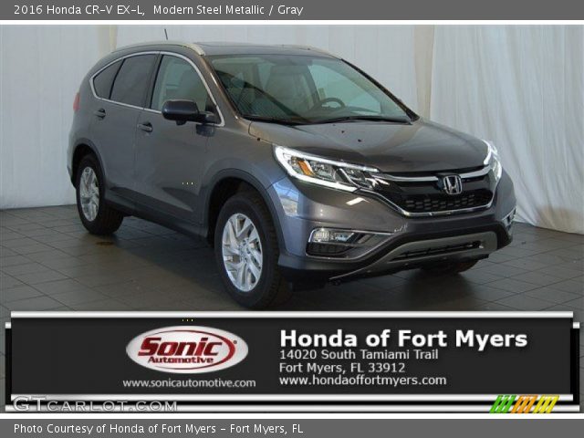 2016 Honda CR-V EX-L in Modern Steel Metallic