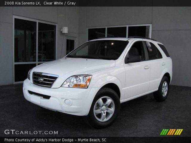 2008 Kia Sorento LX in Clear White