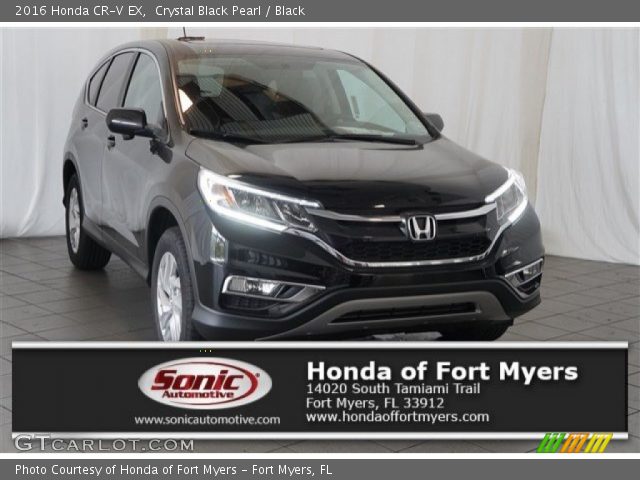 2016 Honda CR-V EX in Crystal Black Pearl