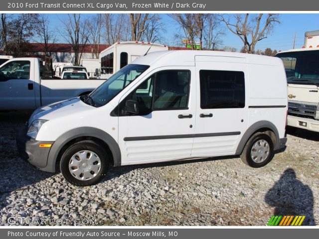 2010 Ford Transit Connect XL Cargo Van in Frozen White