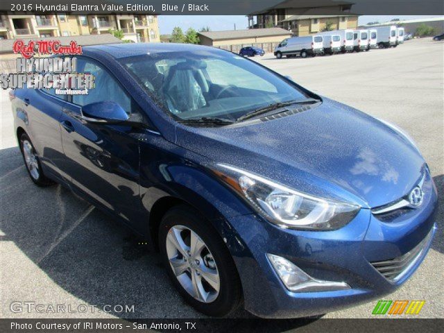 2016 Hyundai Elantra Value Edition in Blue