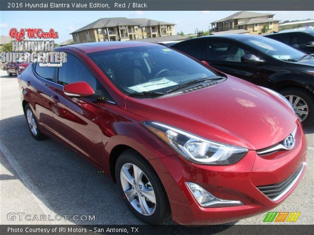 2016 Hyundai Elantra Value Edition in Red
