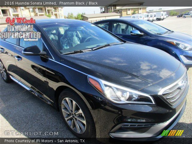2016 Hyundai Sonata Limited in Phantom Black