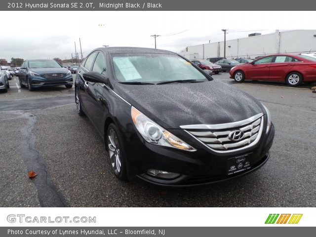 2012 Hyundai Sonata SE 2.0T in Midnight Black
