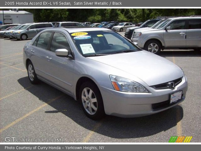 2005 Honda Accord EX-L V6 Sedan in Satin Silver Metallic