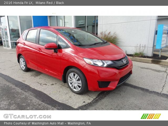 2016 Honda Fit LX in Milano Red