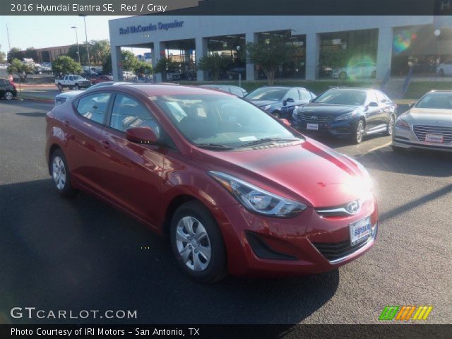 2016 Hyundai Elantra SE in Red