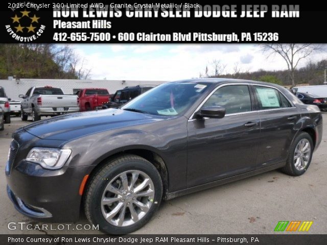 2016 Chrysler 300 Limited AWD in Granite Crystal Metallic