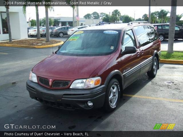 2004 Pontiac Montana MontanaVision in Sport Red Metallic