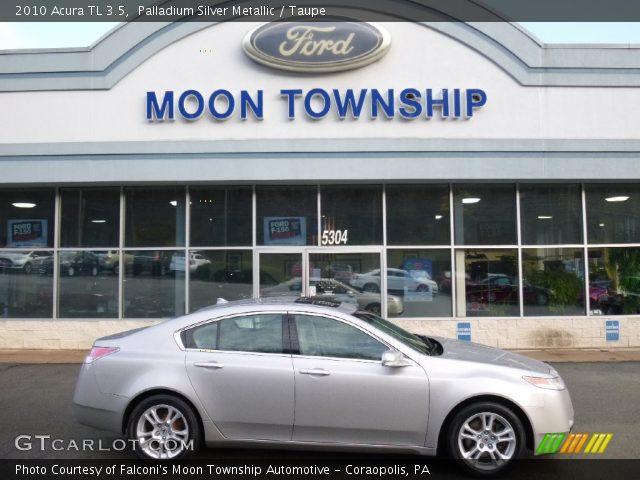 2010 Acura TL 3.5 in Palladium Silver Metallic